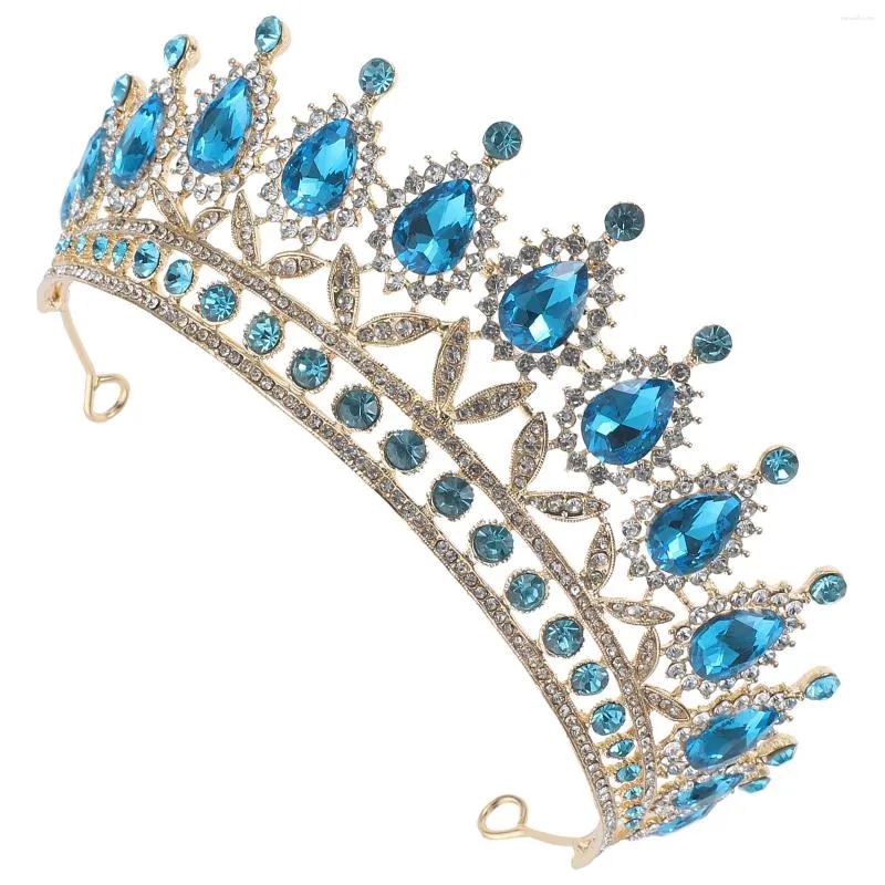 Bandane Diamante Tiara Perla Copricapo da sposa Fasce impreziosite Accessorio per capelli corona da donna Crea corone