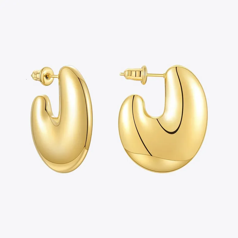 Ear Cuff ENFASHION nieregularne kobiece kolczyki złote kolczyki ze stali nierdzewnej wakacje modna biżuteria wisiorek E201218 230704