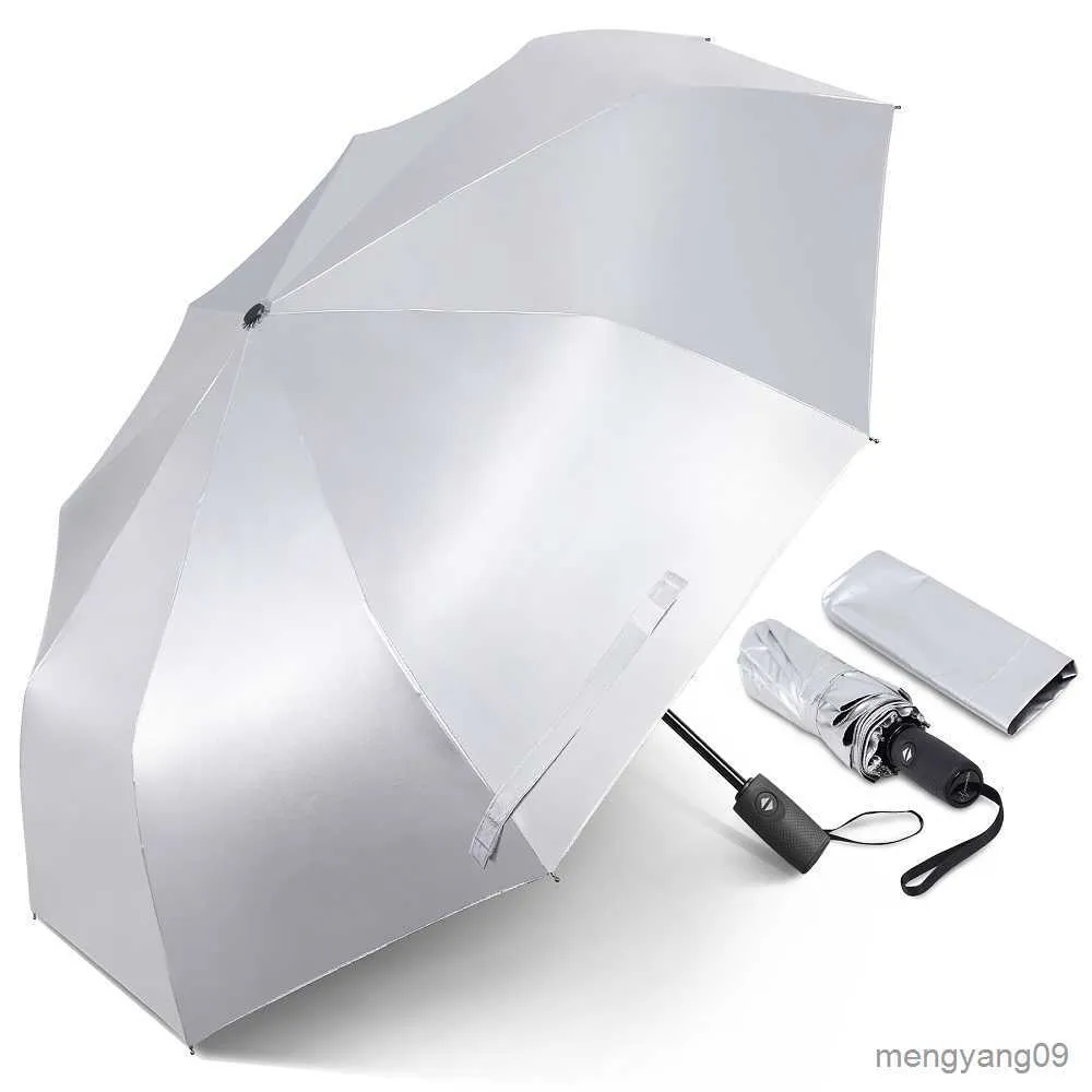 Compact Travel Umbrella - UV Protection 50+ UPF, Automatic Open/Close ...