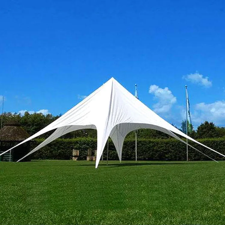 Celina – tente d'extérieur hexagonale, série de haute qualité, imperméable, auvent en forme d'étoile, tente de plage sans impression