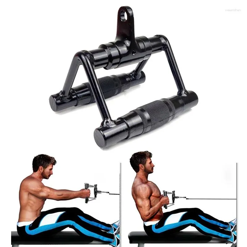 Acessórios Fitness Barbell T-Bar 360° Swivel Handle Attachments Máquina de remo Pull Down Punhos de exercício para academia em casa