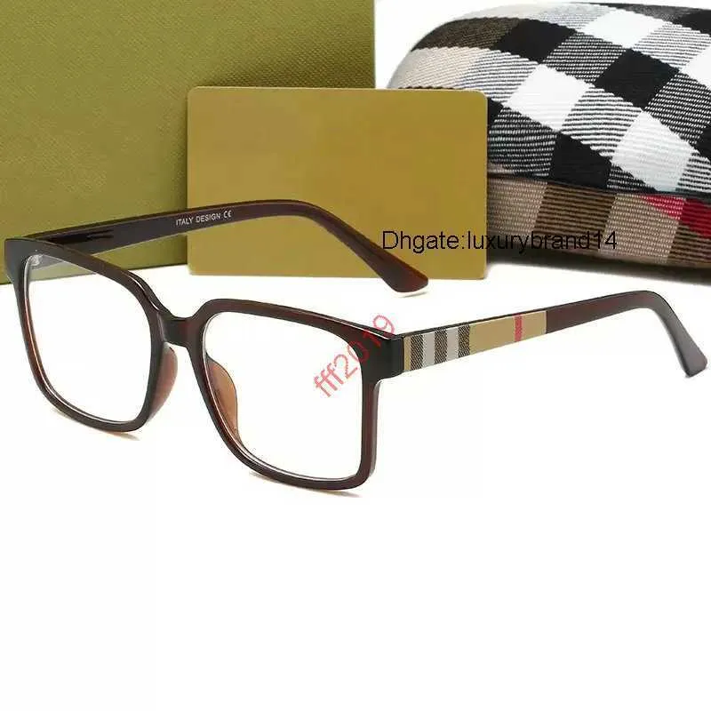 Gözlük reçete burberiler siyah burbreries asetat moda marka retro güneş gözlükleri gözlük gözlükleri mavi vingtage çerçeve optik erkekler çerçeveler glasse