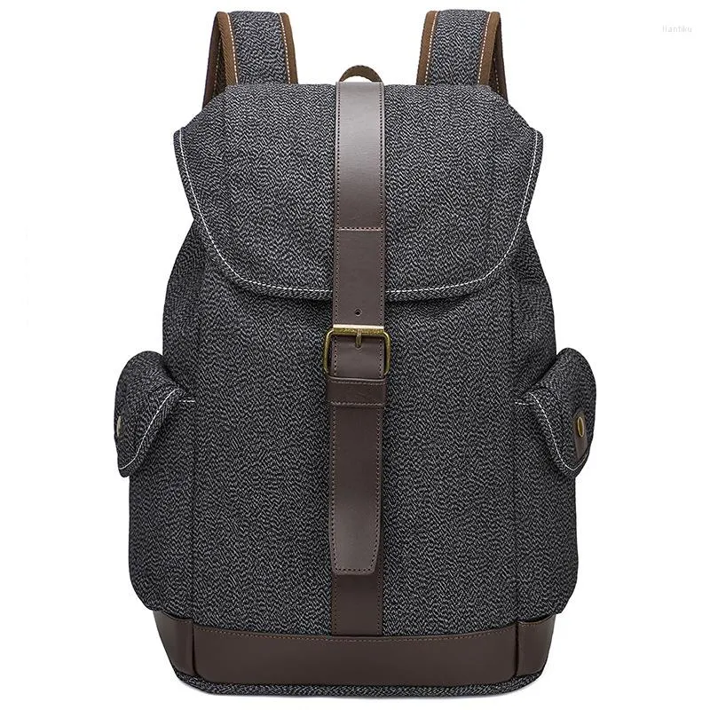 Mochila de lona de qualidade à prova d'água mochilas de viagem masculina bolsa de escalada caminhadas ao ar livre esporte escola unissex mochila feminina