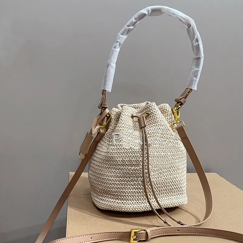 Luksusowe projektantki mody torby plażowe damskie osobowość na okrętowość słoma minimalistyczna atmosfera Wysoka jakość minimalistyczna atmosfera wykwintna torba dla kobiet