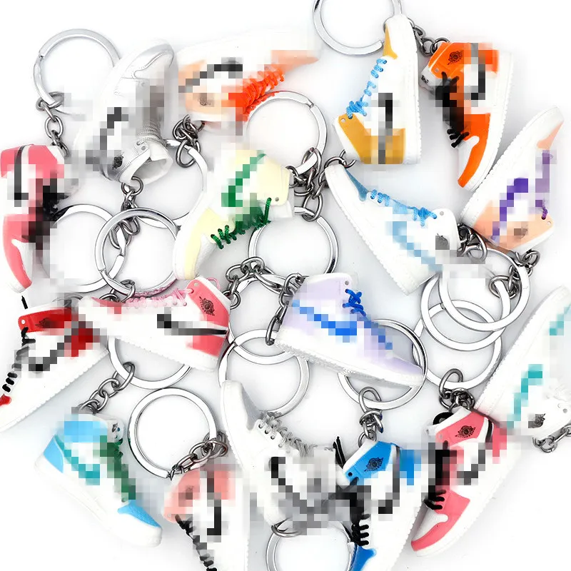 Großhandel 5 cm hochwertige dreidimensionale Sportartikel-Bild Schlüsselanhänger Tasche hängende Ornamente