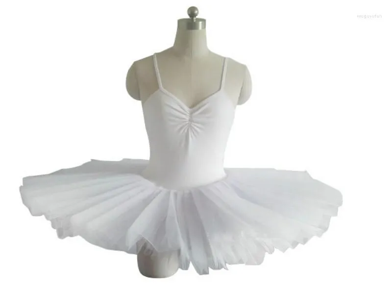 Scenkläder Professionell Tutu Vuxen Balett Leotard Svart Röd Vit Kostymer Ballerina Dam Danskläder Barn Barn Flickor 5 lager