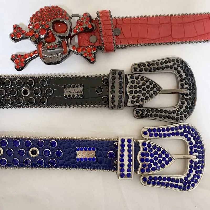 bbsimon ベルト　34 中古・古着通販】b.b.Simon (ビービーサイモン) スタッズベルト