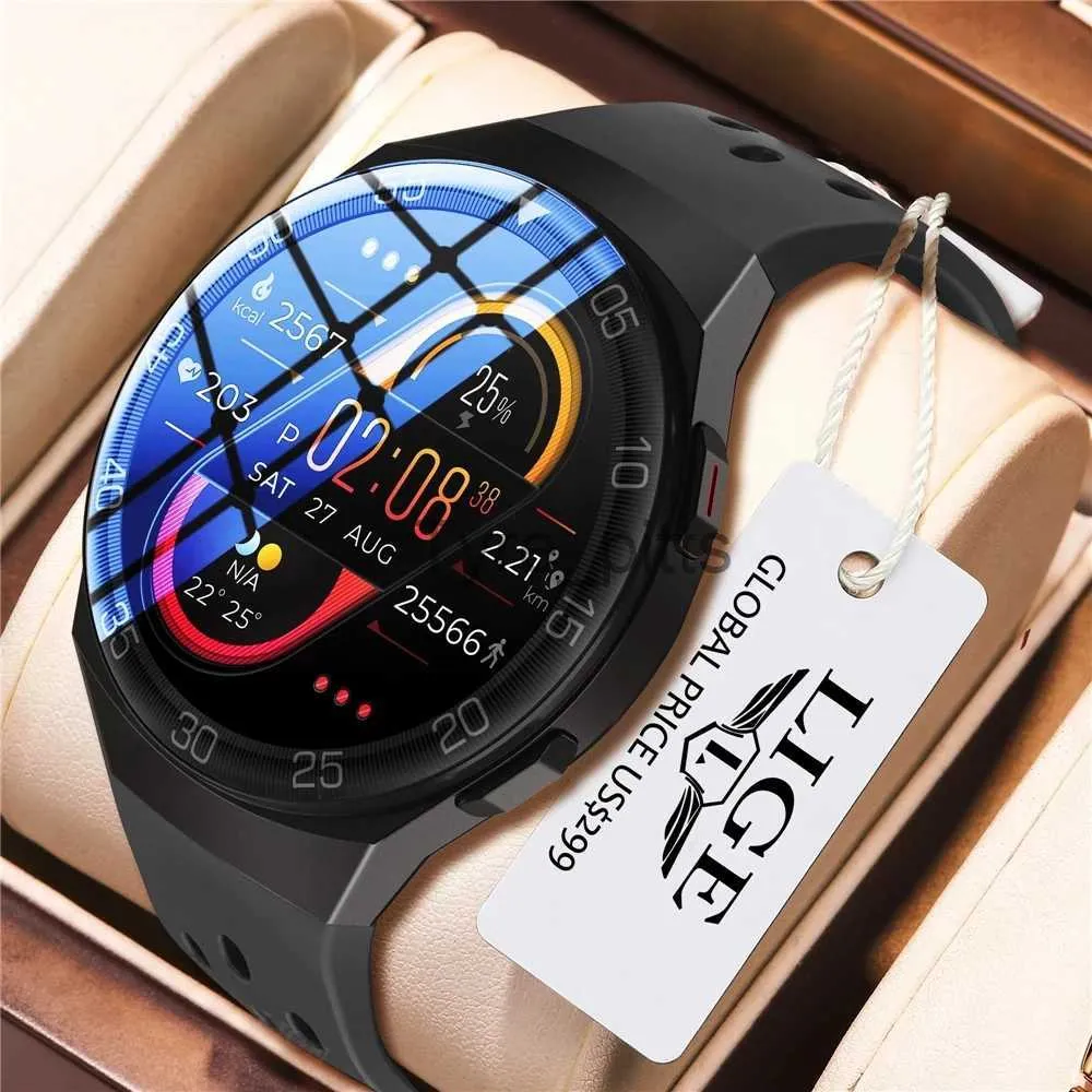 Smart Uhren Dome Kameras LIGE Neue Sile Strap Digital Männer Sport es Elektronische LED Männlich Smart Für Männer Uhr Wasserdicht bluetooth Stunde x0705