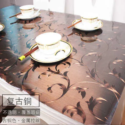 High Quality 1mm PVC Soft Glass Pvc Tablecloth The Range Heat Resistant  Table Mat For Parties And Home X0704 From Caesar_barbarossa, $6.67