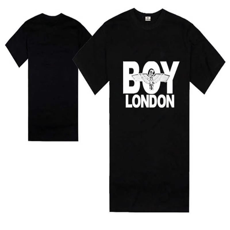T-shirt BOY LONDON 2018 street fashion t-shirt da uomo in cotone con stampa a maniche corte con motivo a aquila