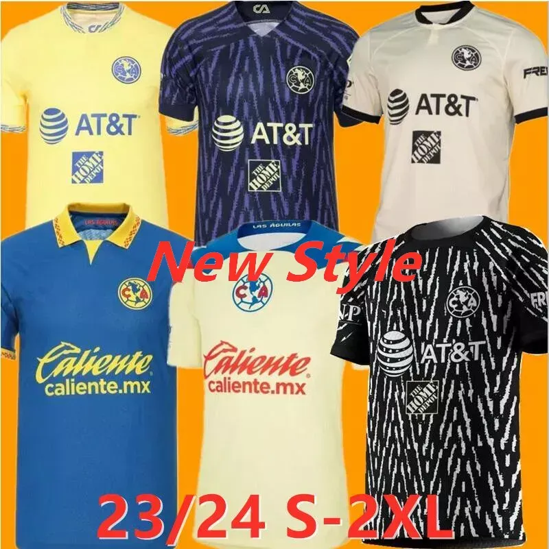 2023 2024 Club America Soccer Jerseys Home, Away, Third & Training Kits