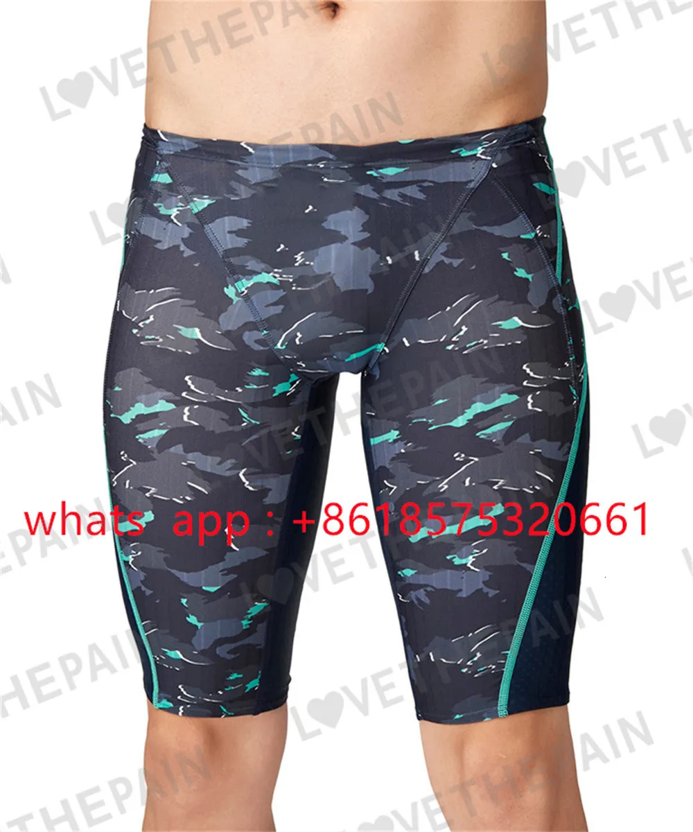 Herenshorts Zomer Zwemmen Uithoudingsvermogen Oefeningen Training Strand Jammer Mager Surfen Droog Zwemkleding Competitie 2023 230705