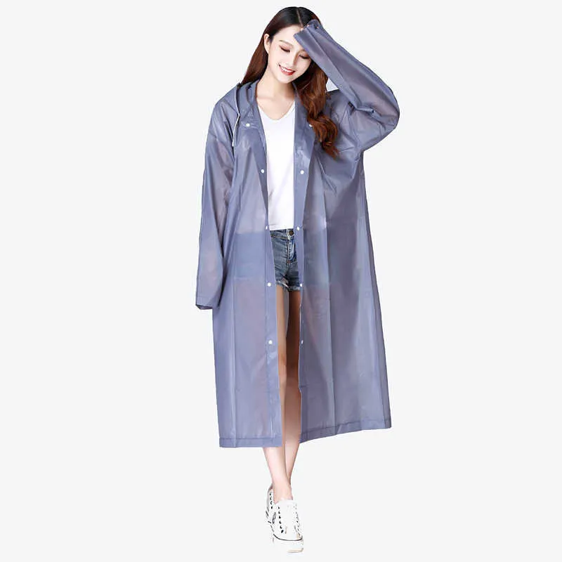 Keconutbear Fashion Pvc Raincoat Primark Thickened Waterproof