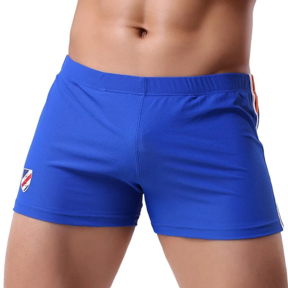 Underpants BRAVE PERSON Underwear Men Boxers Shorts Mesh Breathable Fabric Low-waist Sexy Mens Underpants Boxers Penis Pouch Casual Shorts 230705