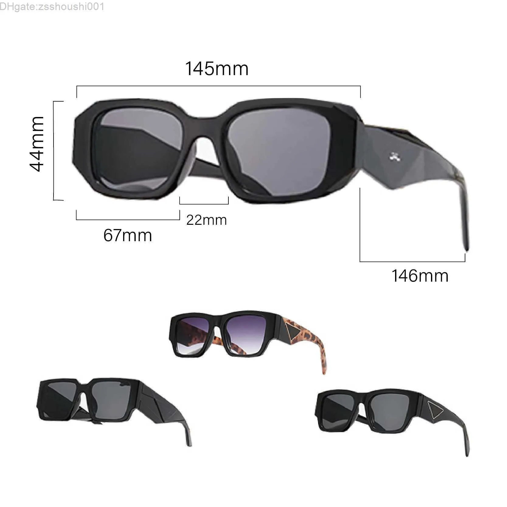 Man P Bril zonnebril voor dames Mode Frameloos Rechthoek Coating Buffelhoorn Sunglass UV400 Evidence Lenzenvloeistof Houten Herenbrillen Eyelgasses IKLU