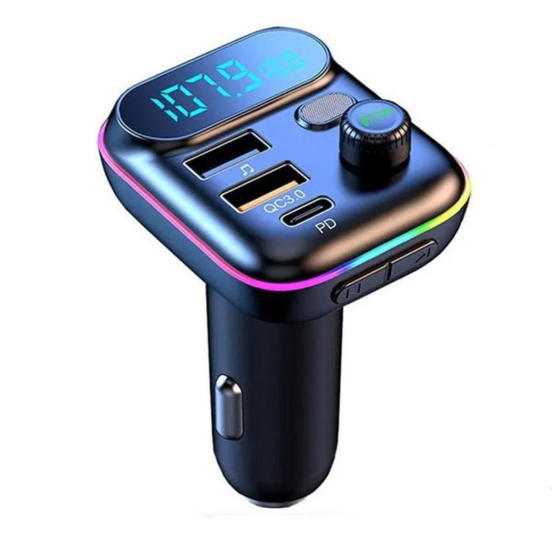 Caricabatterie USB rapido universale per lettore MP3 Bluetooth per auto T70 Caricabatterie USB rapido universale per lettore MP3 Bluetooth per auto T70