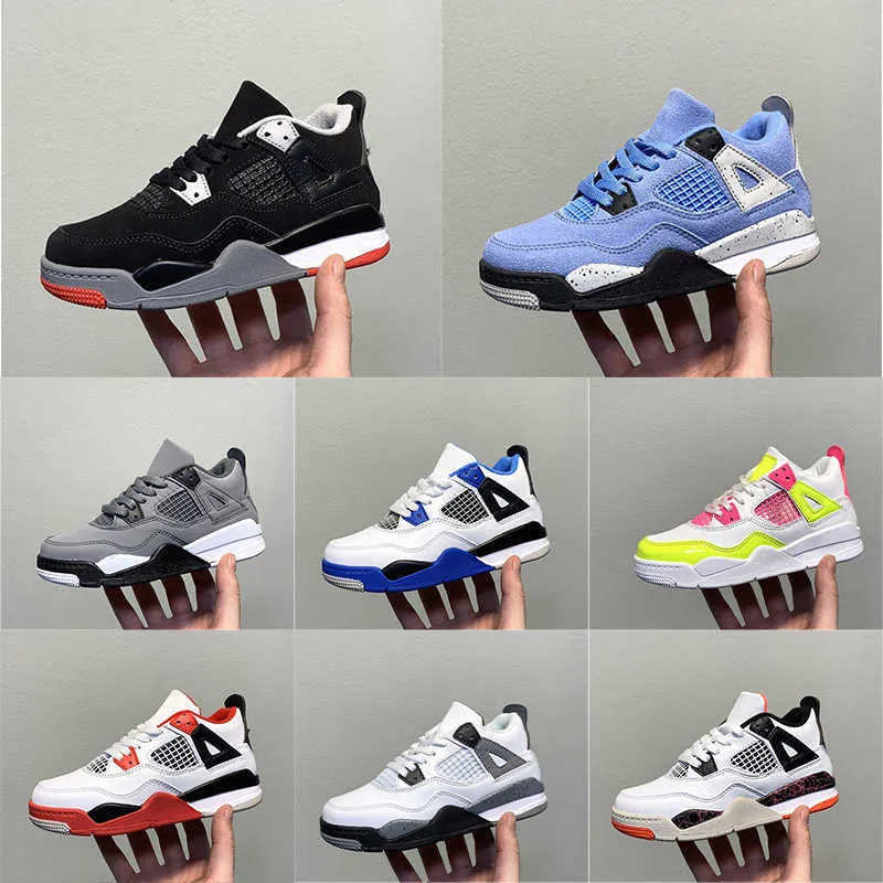 Kids' Toddler Air Jordan Retro 4 Basketball Shoes