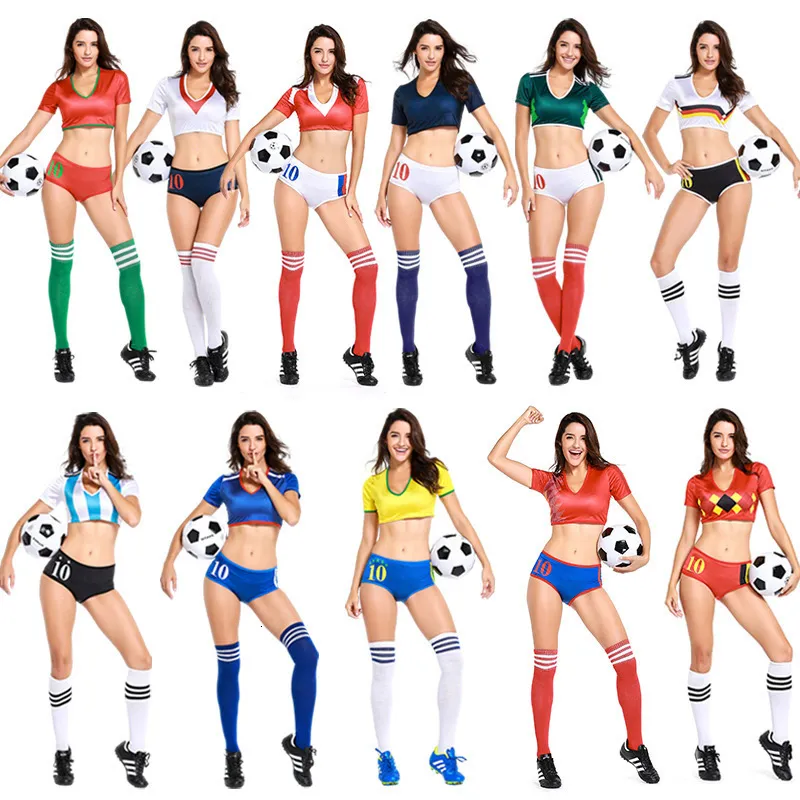 Balls Sexy Cheerleading Uniforms Football Jersey... From Daye09, $13.34