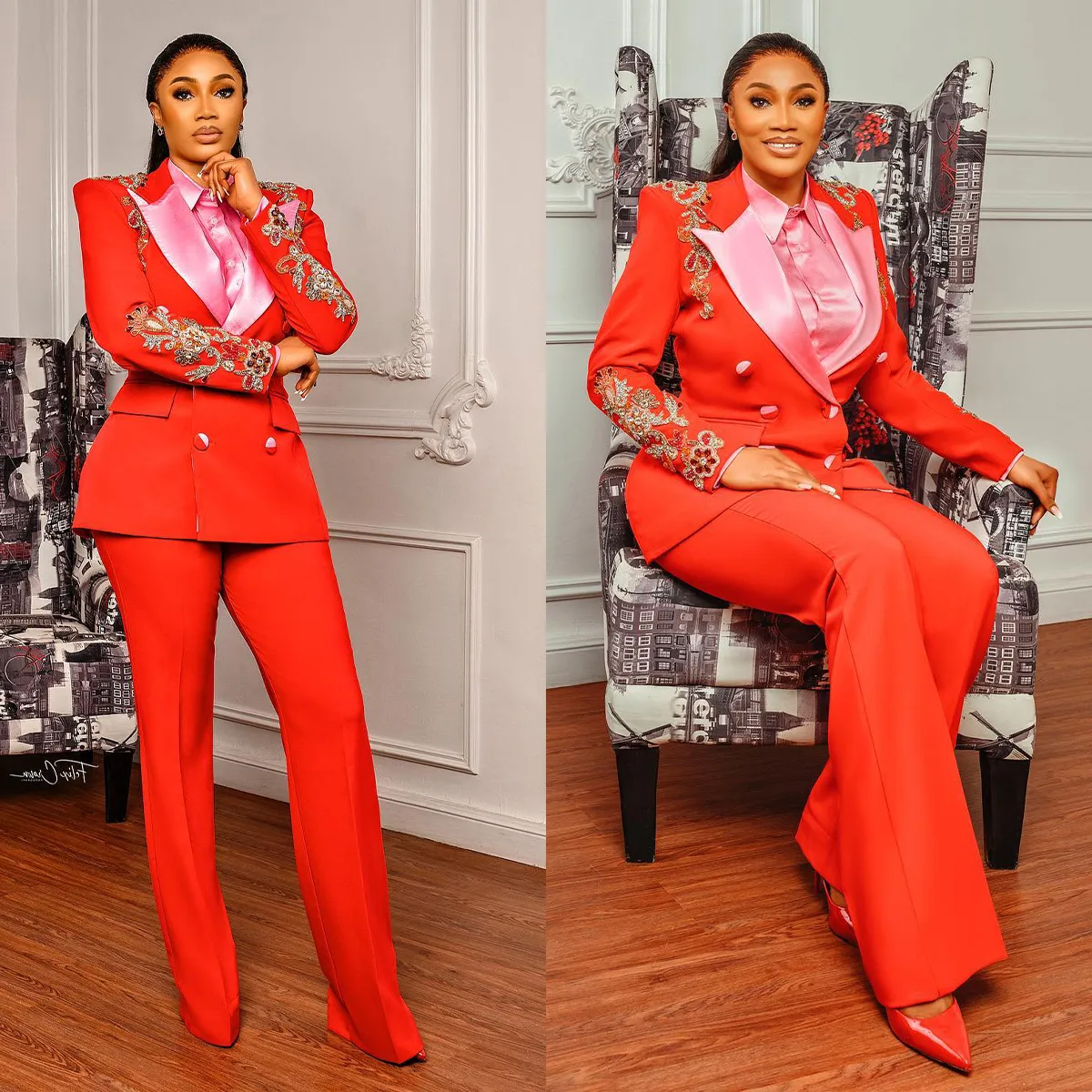 Abito Da Smoking Da Matrimonio In Pizzo Rosso Da Donna Pantaloni In Vita Alta A 2 Pezzi Blazer Su Misura Raso Scollo A V Primavera 2024 Da 92 54 DHgate