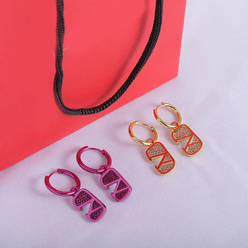 Sieraden ontwerper dames hoepel oorbellen luxe cirkel hoops oorbel goud ontwerpers hoops oorstekers met DOOS hangers cadeau 2307055PE