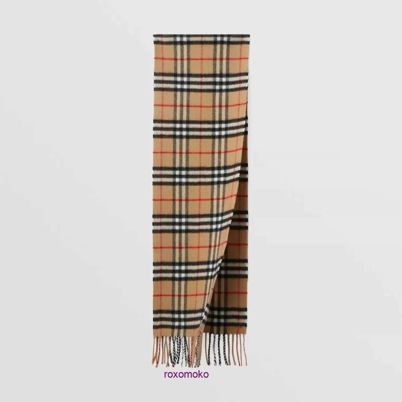 Mode Bur vinterscarfs detaljhandel till salu 23 Autumn Children's Pure Cashmere Pläd Scarf on the Road