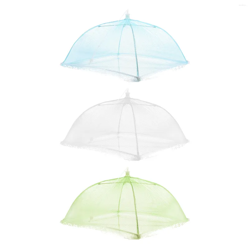 Table Cloth Mesh Food Household Vegetable Dish Tent Protection Umbrella Foldable Dining Protector
