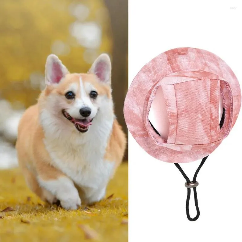 Abbigliamento per cani Bacino Cappello Secchio regolabile Estivo Escursionismo all'aperto Ombra
