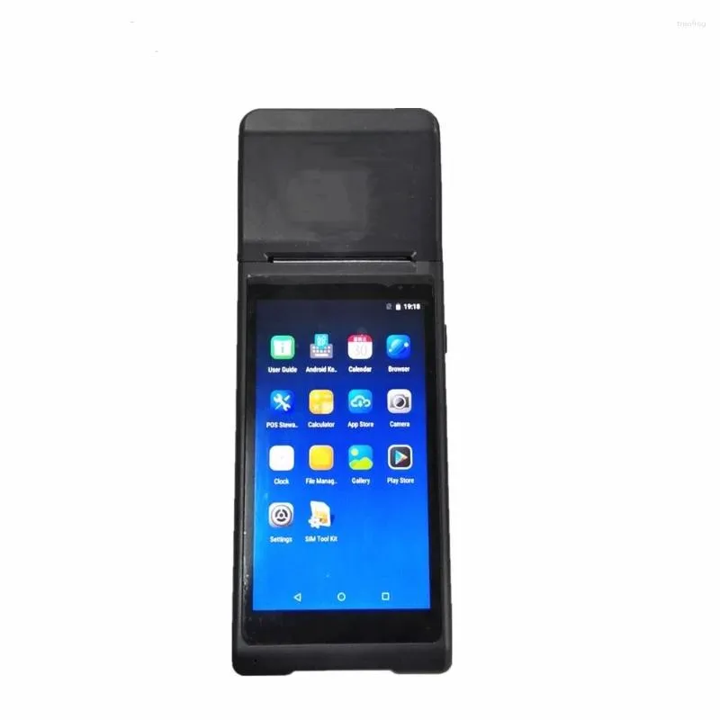 Android 8.1 PDA Pos Handheld Device Terminal 3G 1 8GB Thermal Bluetooth Printer 58 мм штрих -код Wi -Fi 1d 2D Q8