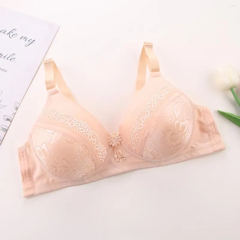 Wireless Push Up Bra For Women Large Size 36 42 B/C Lace Floral Brassiere  Sexy Lingerie Seamless Bralette Bra And Underwear From Changkuku, $9.22