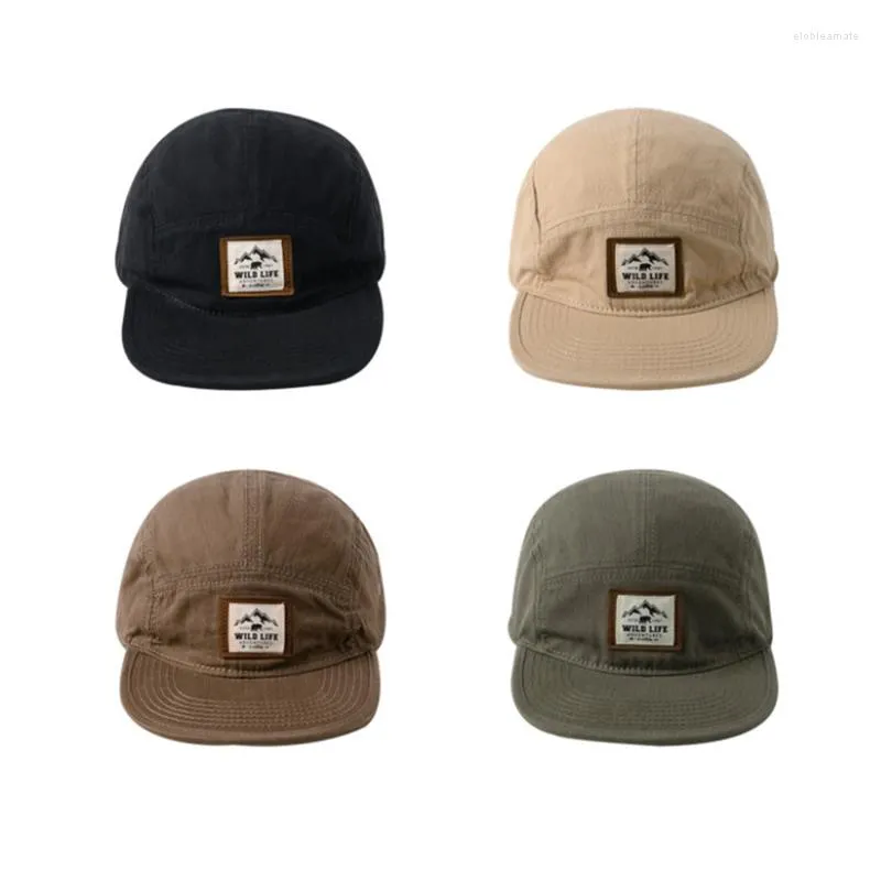 Berets Retro weiche Baumwolle flache Krempe Schirmmütze für Männer Frauen Hip Hop Snapback Baseball Hut lässig verstellbare Outdoor Sonnenblenden Caps