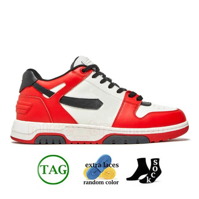 Out Of Office Calf Leather in red | Off-White™ Official PA
