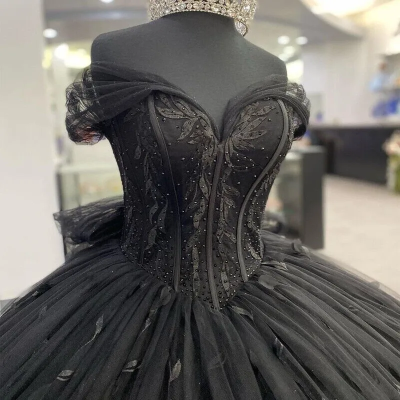 Princess Black Dress