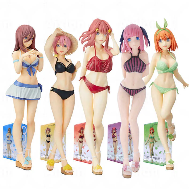 Figurines de jouet d'action 20 cm les Quintuplets par excellence figurine Anime figurine modèle poupée