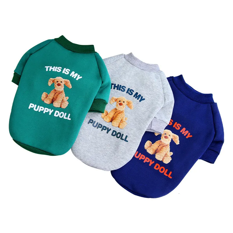 Abbigliamento per cani Costumi per animali domestici invernali Morbidi e caldi Vestiti per cani Felpa per cani di taglia piccola e media Gatti Felpa con cappuccio Chihuahua Abbigliamento Bichon Yorkies Outfit 230704