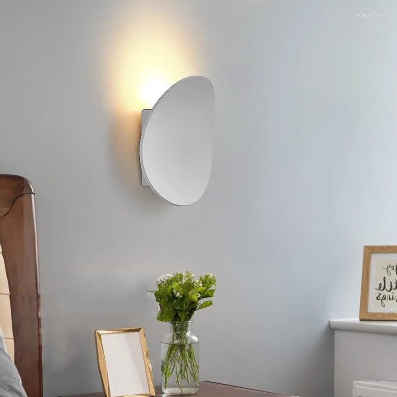 Vägglampor Nordic Led Stone Luminaria Mirror Light Nicho De Parede Luster Vardagsrumslampa