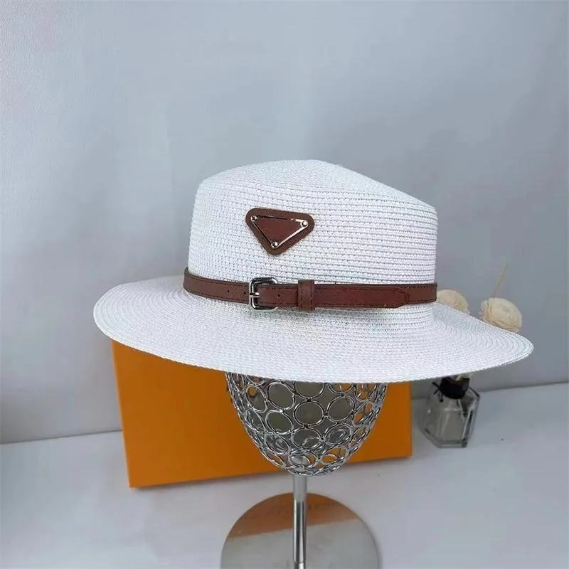 Luxe Merk Designer Strooien Hoeden Voor Mannen Dames Emmer Hoed Caps Heren Luxe Wastafel Cap Mode Delicate Formele Hoed Zonnehoeden Veelzijdige Caps Met Logo DHL Gratis