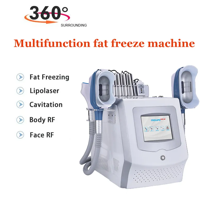 Fat Freeze cryolipolesysy machine cavitation 40k 무선 주파수 Cro Slimming Slim Freezing Machines for Body Graping