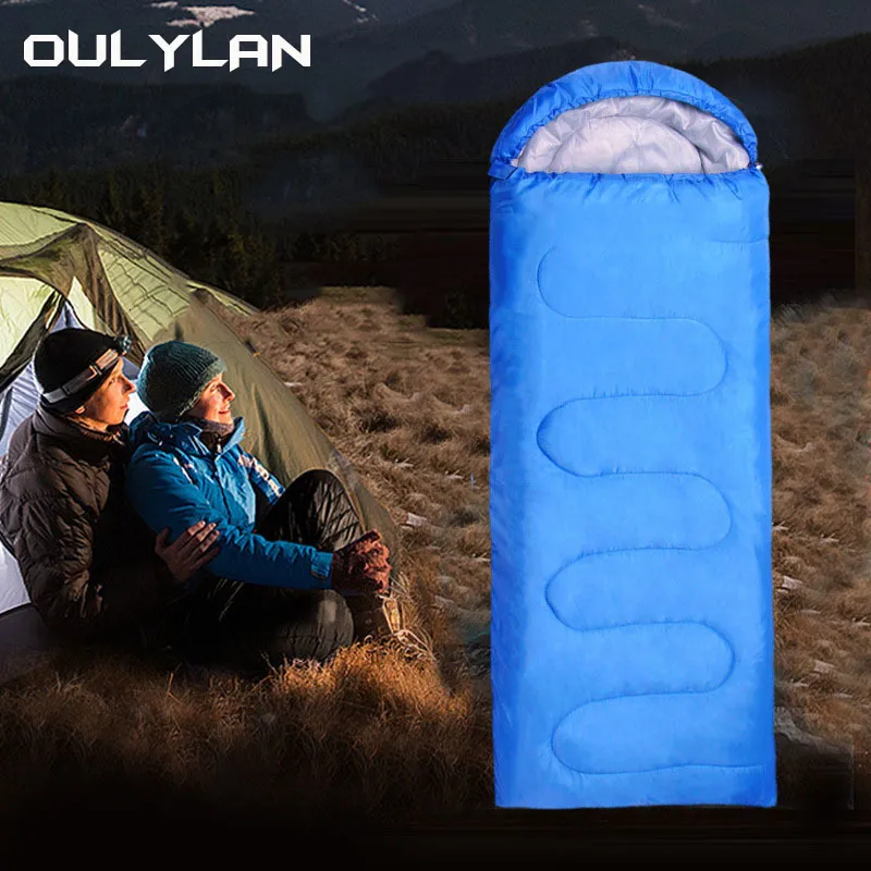 Schlafsäcke Oulylan Camping-Schlafsack, ultraleicht, wasserdicht, für 4 Jahreszeiten, warm, für Outdoor-Rucksacktouren, Schlafsäcke für Reisen, Wandern, 230704