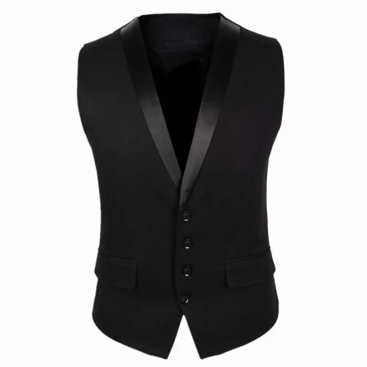 Heren Vesten Aankomst mode Gilet Homme Jurk Vesten Slim Fit Heren Pak Vest Mannelijk VestCasual Mouwloze Formele Zakelijke top Jas 230704