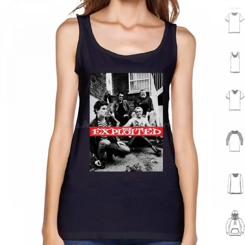 Men's Tank Tops The Ex Of Four Vest Sleeveless Exploited Punk Music