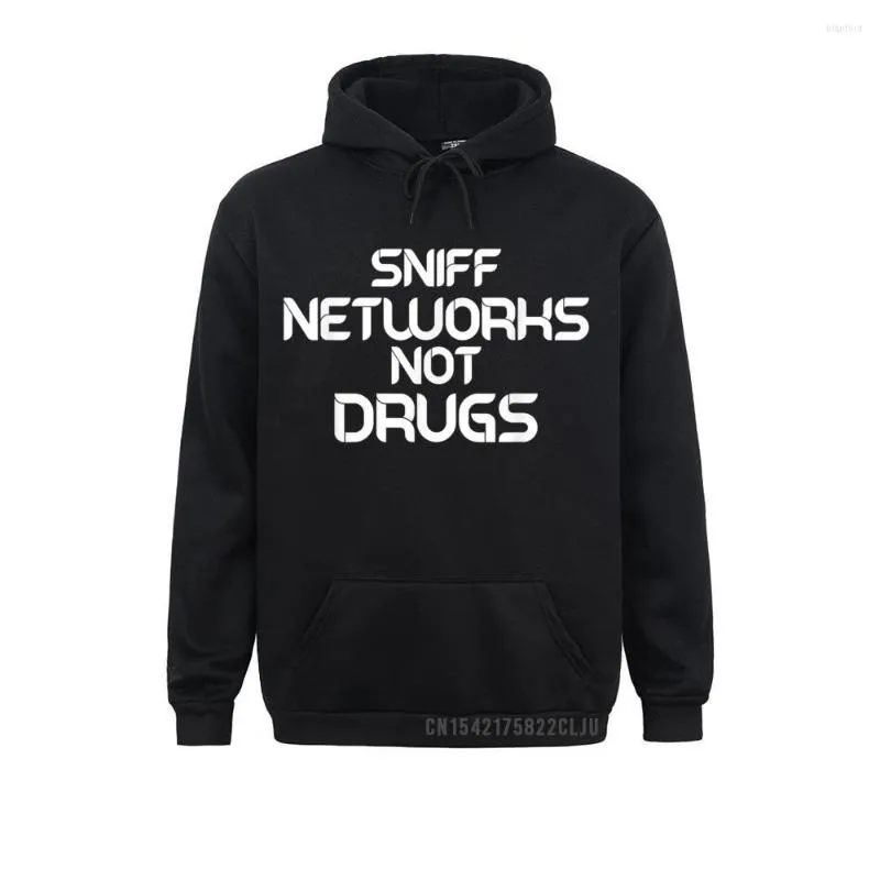 Heren Hoodies Winter Grappig Cybersecurity Sniff Networks Niet Hacker Warm Mannen Sweatshirts Korting April FOOL DAY Kleding