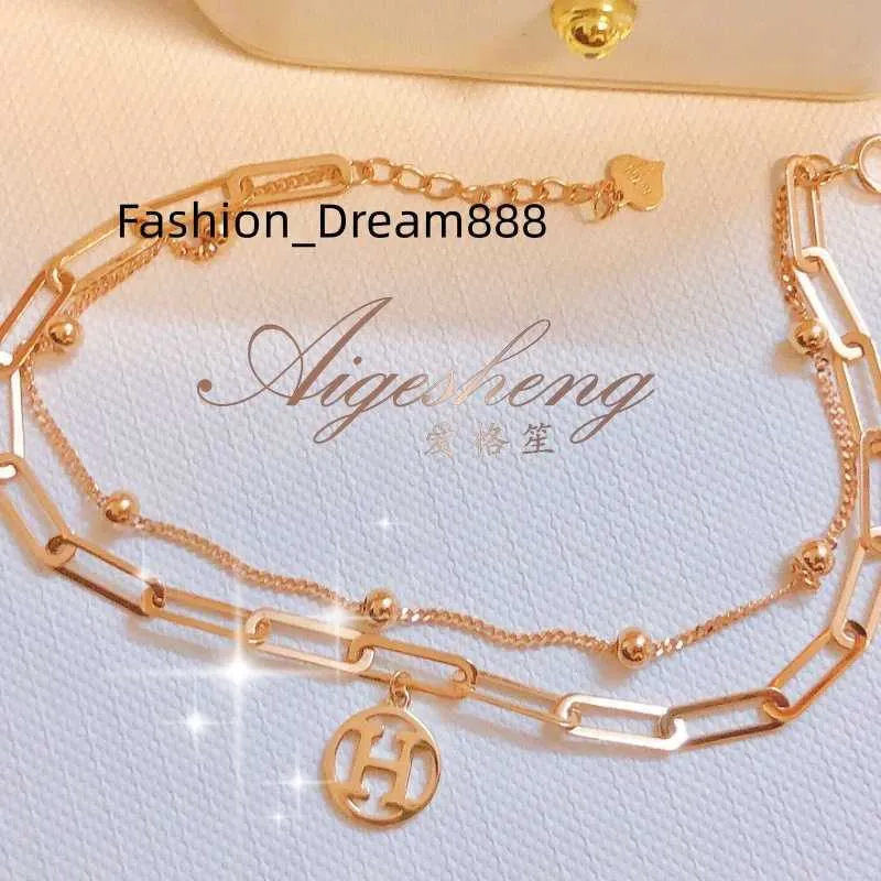 Aigesheng smycken anpassade armband 18K äkta guld massivt guld armband Fancy kvinnor smycken