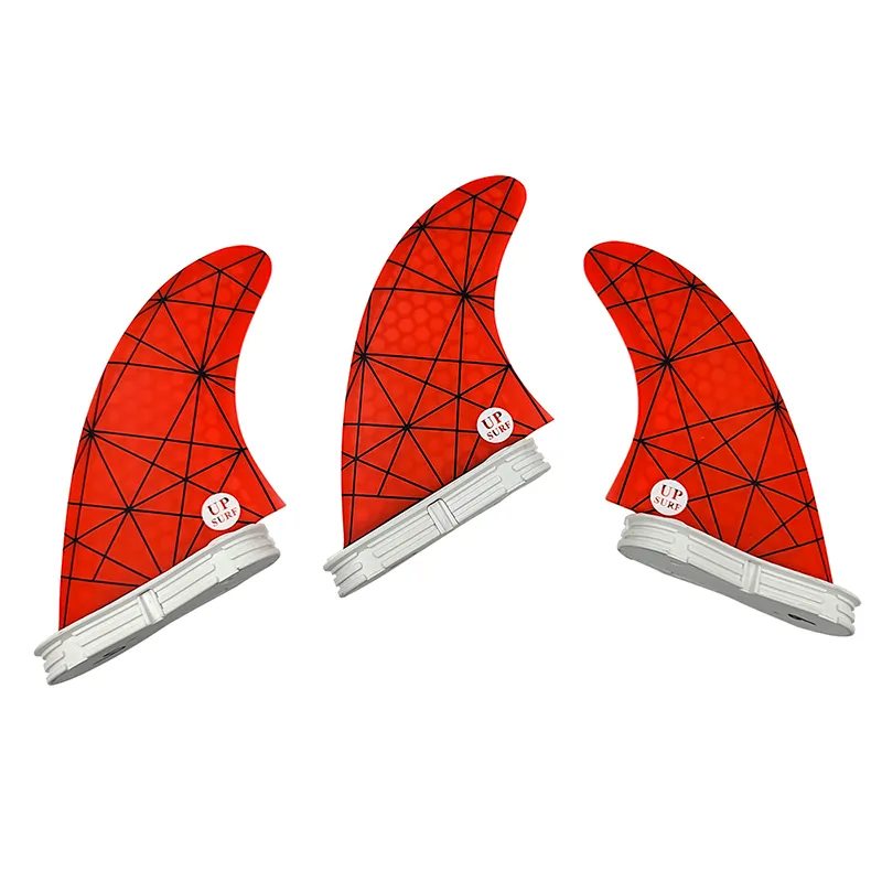 Kayak Accessories UPSURF FCS 2 Fins Double Tabs 2 M Surfboard Honeycomb  Fins Tri Fin Set Surfing Accessories Surf Fins G5 Water sport 230704
