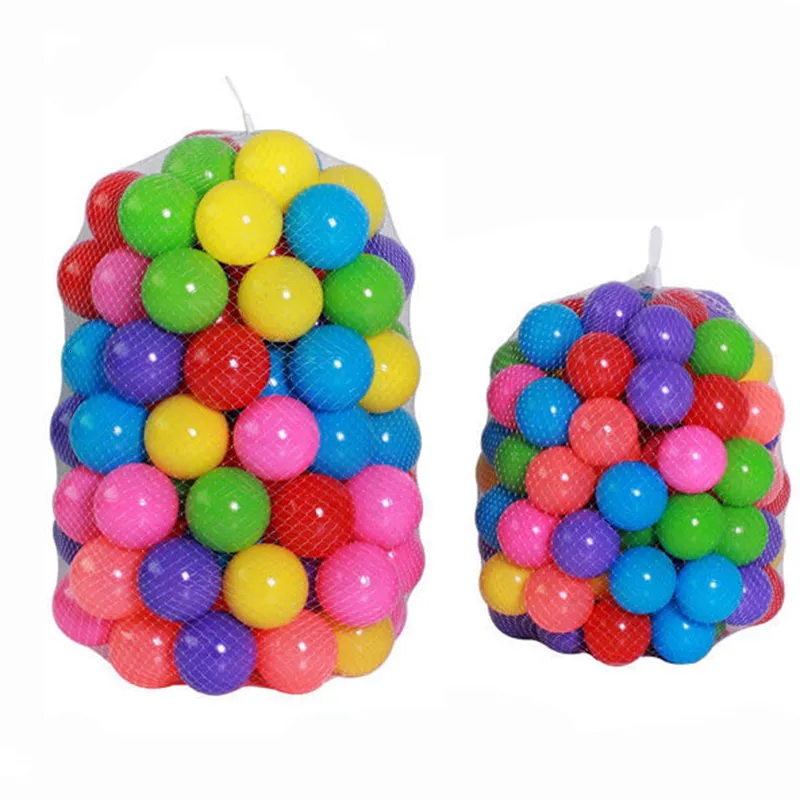 100 Bolas de Colores Para Piscina Infantil - 5,5cm Pelotas Piscina para  Niños