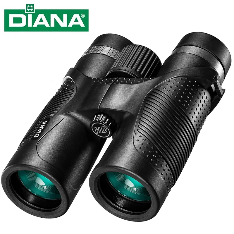 Diana HD 10x42 Binocolo potente Telescopio binoculare professionale impermeabile per adulti Caccia all'aperto Birdwatching