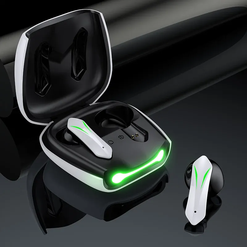 R05 Drahtlose Gaming-Kopfhörer TWS Bluetooth-Headset Gamer-Kopfhörer mit niedriger Latenz und Geräuschunterdrückung mit Freisprechmikrofon