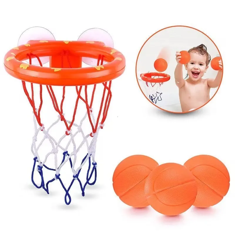 Sable Jouer Eau Amusant Bain Jouet Enfant En Bas Âge Enfants Panier De Basket-Ball Intérieur Maison Bébé Fitness Cadre Balle Ensemble Mignon Baleine 230704