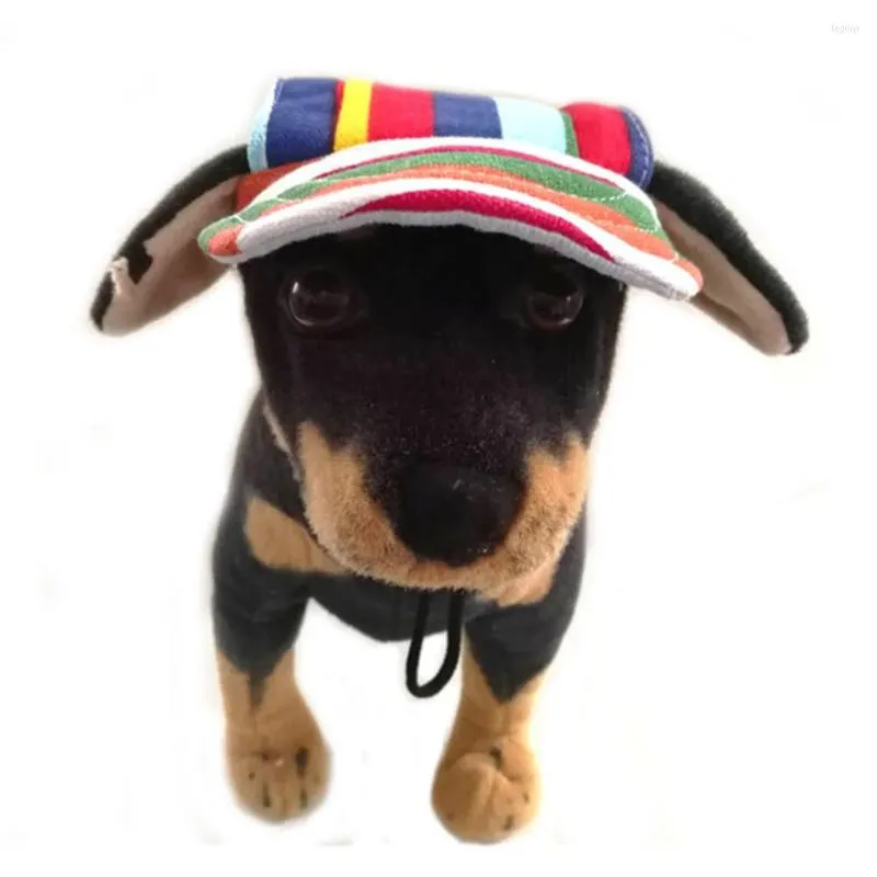 Vêtements pour chiens casquette pour animaux de compagnie petites casquettes d'été chiens Baseball visière chapeau mignon chiot extérieur Sunbonnet réglable animaux de compagnie chapeaux accessoires