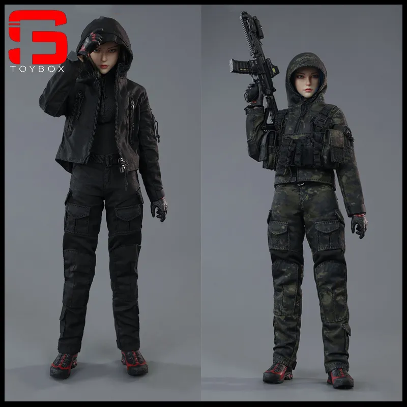 1/6 Scale Female Soldier Action Figure Combat Suit Set Fire Girl FG096,  Realistic Clothes Model for 12-inch Dolls Q4 Release