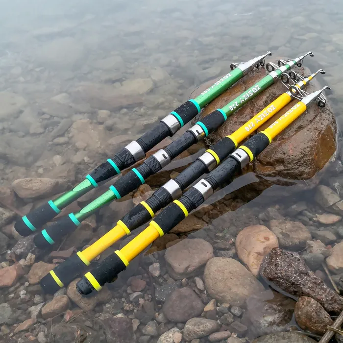 JOSBY Telescopic Unbreakable Fishing Rod Feeder Hard FRP Carbon Fiber  Portable Carp Spinning Pole For Travel And Sea Fishing Model: 230704 From  You09, $8.92